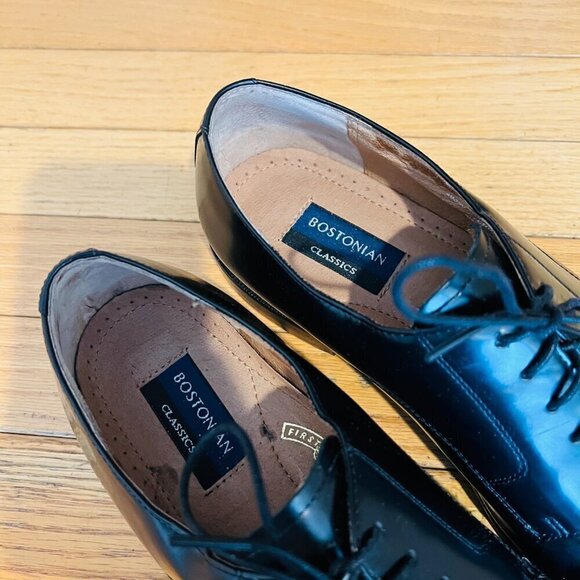 Bostonian Classics First Flex #20390 Black Oxford Leather Dress Shoes Size 12 M main image 13